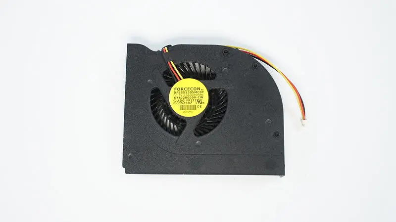 Вентилятор для ноутбука LG R560 R580 CASPER TW8 DC 5V 0.5A 3pin (FORCECON DFS551305MC0T) (Кулер) - фото 3