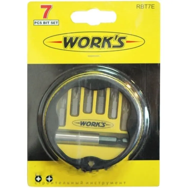 Works Набір біт 7 шт