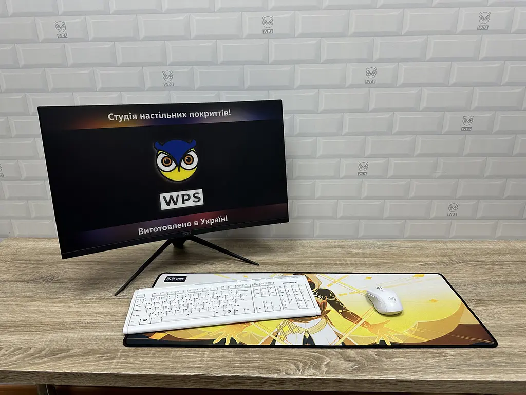 Великий килимок для мишки WorkPlaceShop Anime Геншин Імпакт Моракс 1200 x 500 мм - фото 3