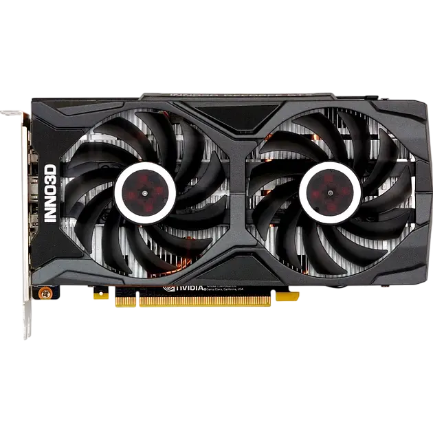 Видеокарта GeForce GTX 1660 Super 6GB Inno3D Twin X2 OC (M166S2-06D6-1713VA15D) Б/У - фото 2