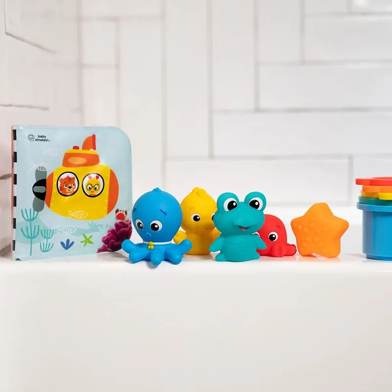 Игрушечный набор для ванной Baby Einstein Opus Bath Pals - фото 6