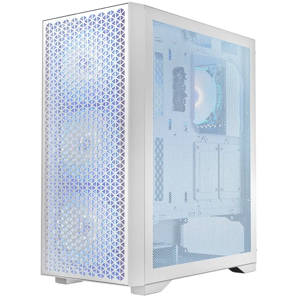 Корпус LogicConcept DART PRO ARGB MIDI WHITE MESH fans 4x120 мм без БЖ ATX (AT-DART-PRO-ARGB-20) - фото 5