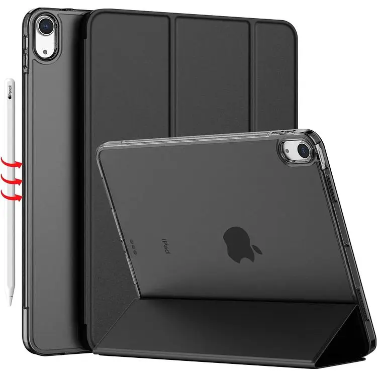 Чохол-книжка BeCover Tri Fold Hard для Apple iPad Air 4/5 2020/2022 10.9" Black (709661) - фото 2