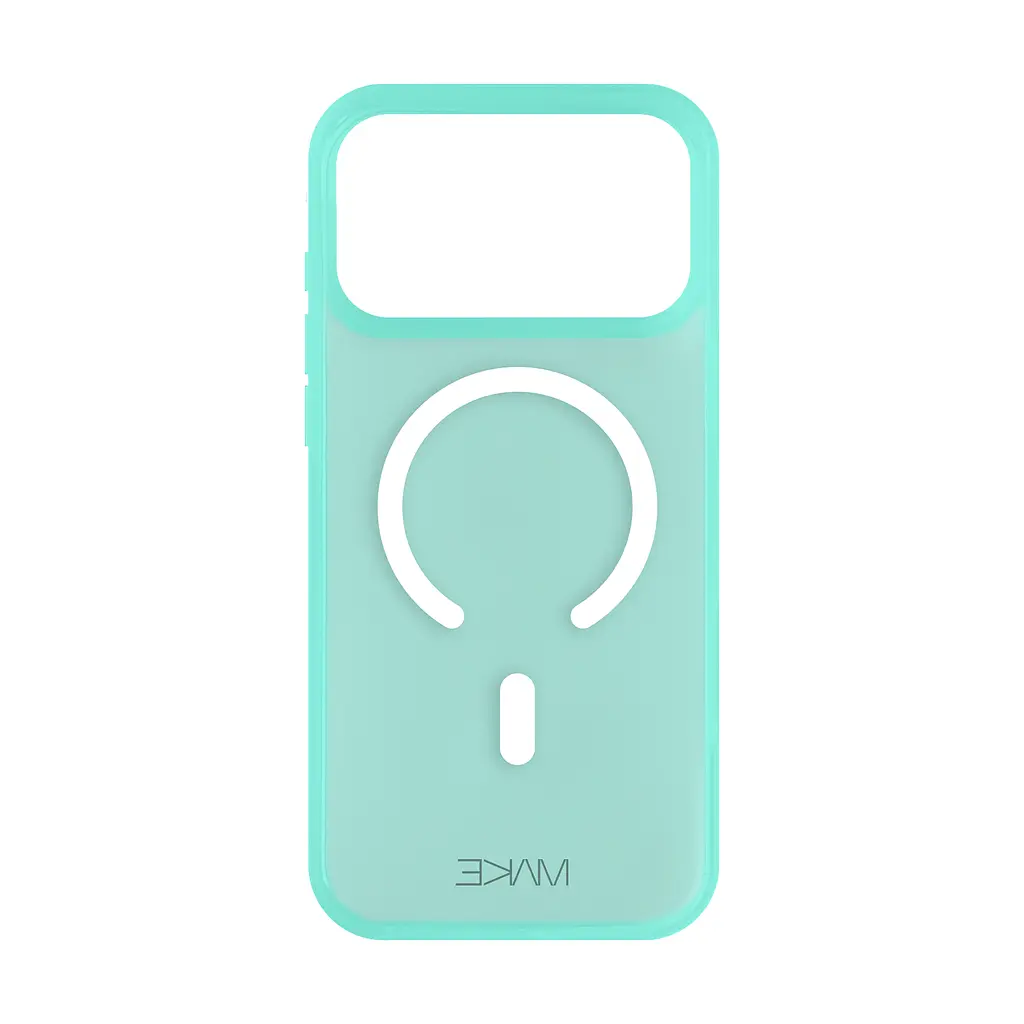 Чохол MAKE Apple iPhone 17 Pro Max Silicone Aura Magnet Cyan - фото 4