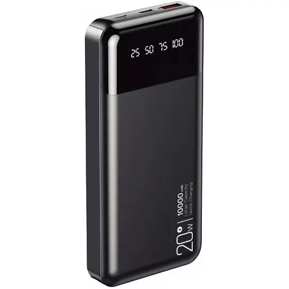 Внешний аккумулятор XO PR191 10000mAh 20W Black [123248] - фото 2