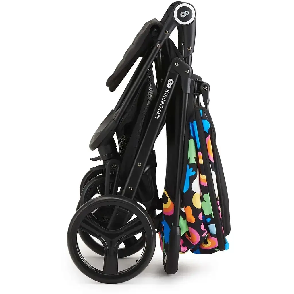 Коляска прогулочная Kinderkraft Grande Plus Happy Shapes (KSGRAN00HAP0000) - фото 4