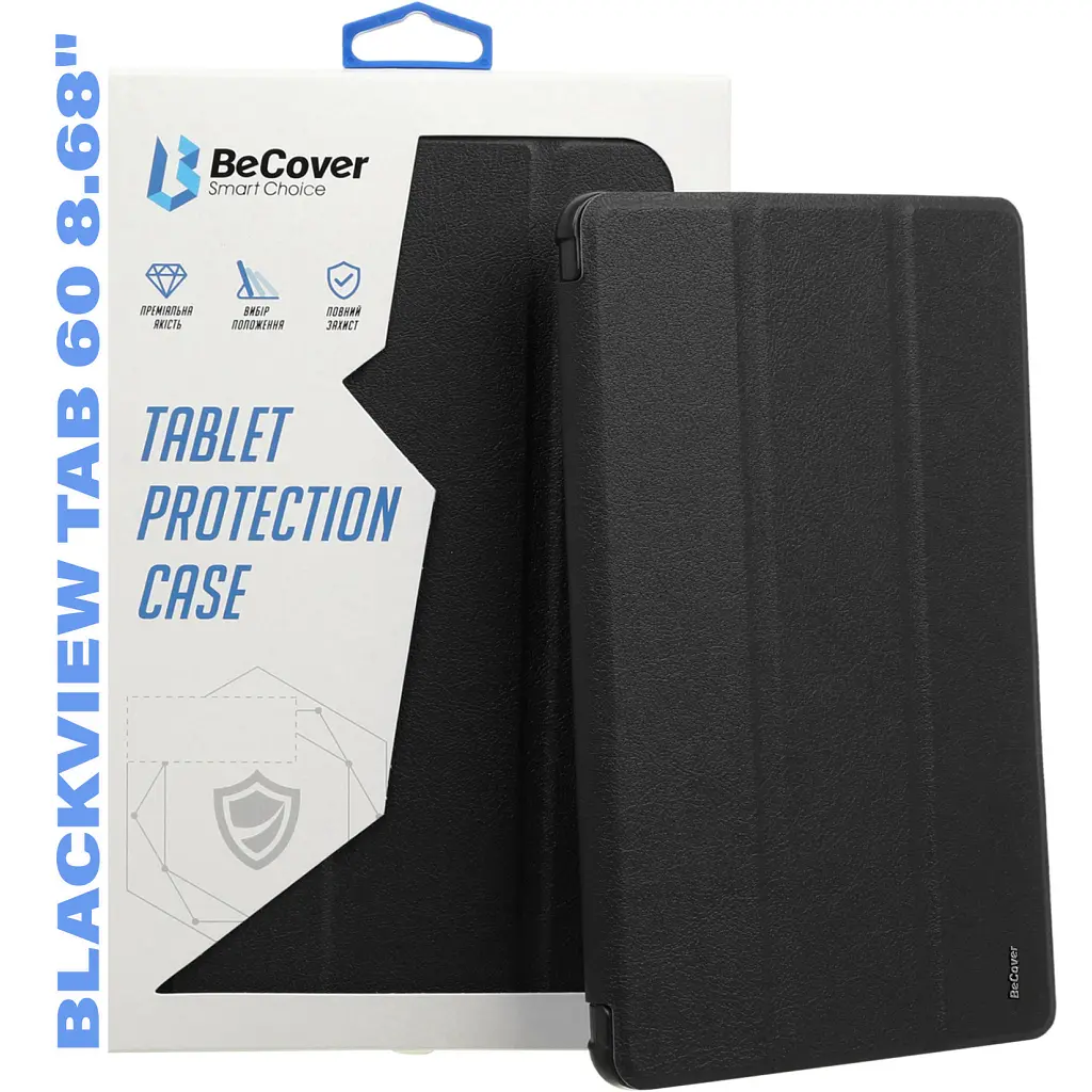 Чохол до планшета BeCover Smart Case Blackview Tab 60 8.68" Black (712836) - фото 8
