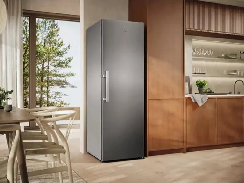 Холодильна камера Electrolux 186x60х65, 390л, E, ST, інв., зона св-ті, нерж - фото 9
