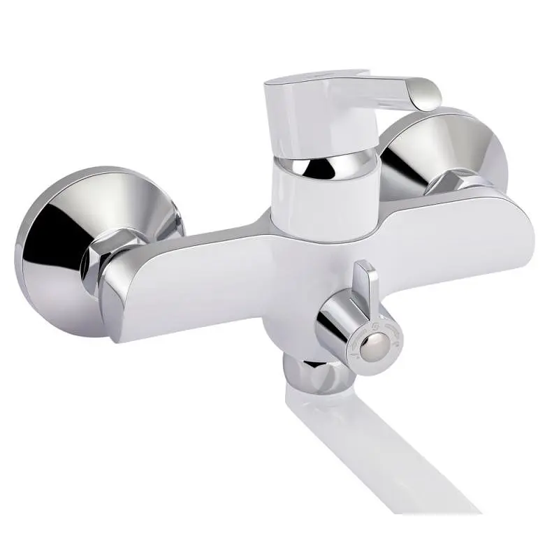 Смеситель для ванны Qtap Grand WCR 005, Белый - фото 4