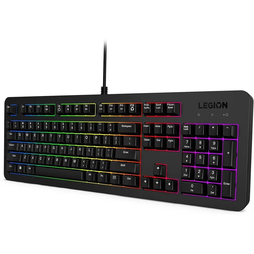 Клавіатура Lenovo Legion K310 RGB USB UA Black (GY41N91855) - фото 3