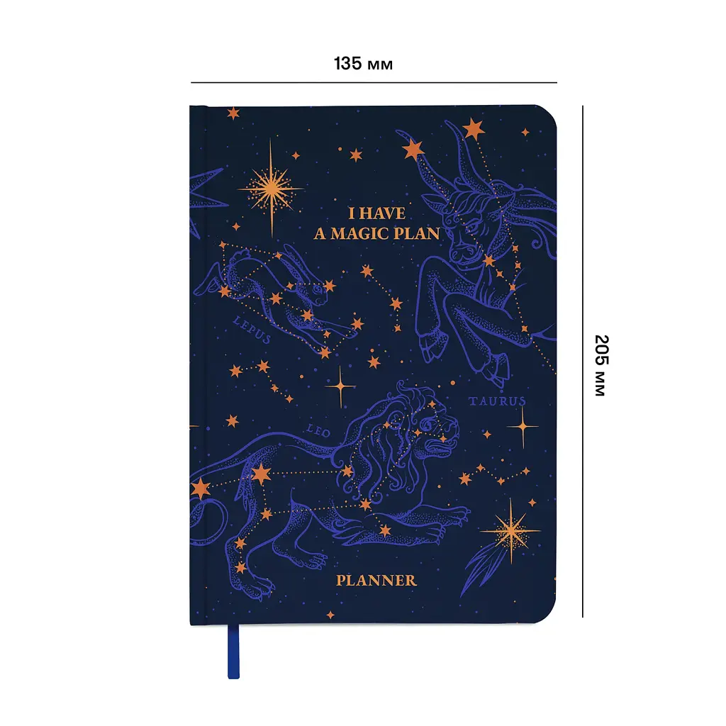Мініпланер «I HAVE A MAGIC PLAN mini» синій - фото 2