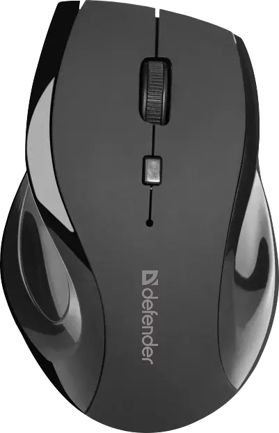 Миша бездротова Defender Accura MM-295 Black (52295) - фото 2