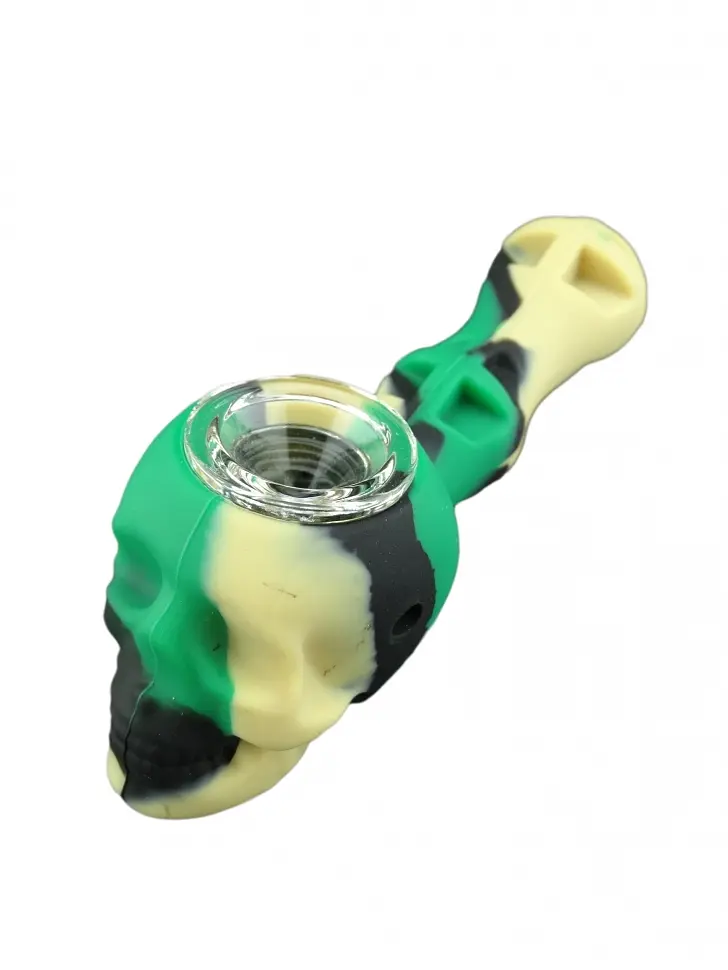 Силиконовая трубка Skull (SCP19942) - фото 3