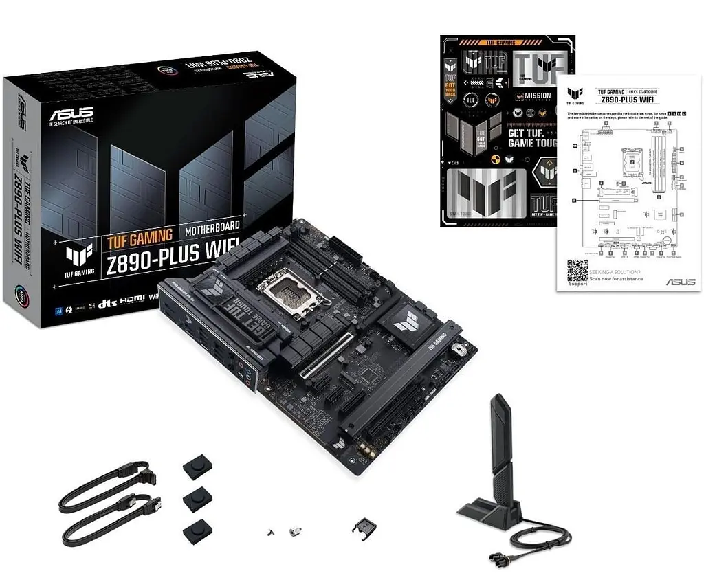 Материнська плата ASUS TUF GAMING Z890-PLUS WIFI (TUF GAMING Z890-PLUS WIFI) (Socket 1851, Intel Z890, ATX) - фото 7
