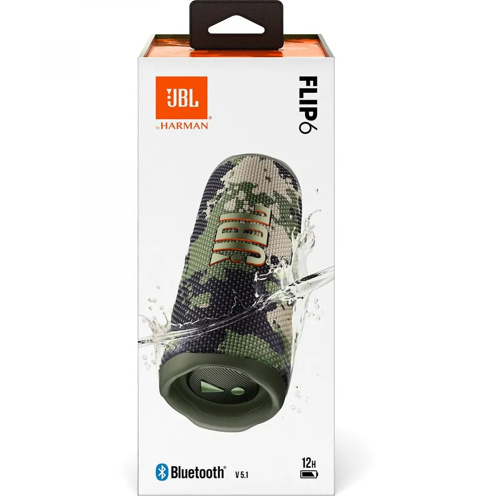 Портативная колонка JBL Flip 6 Squad (JBLFLIP6SQUAD) - фото 10