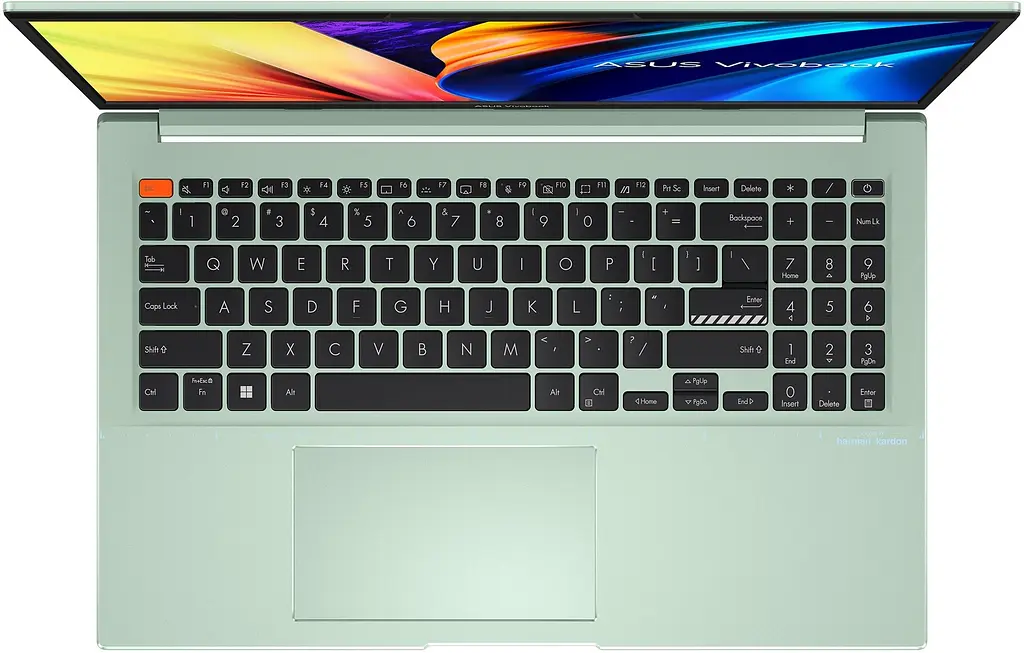 Ноутбук ASUS Vivobook S 15 K3502ZA-BQ407 15.6' FHD IPS, Intel i5-12500H, 16GB, F512GB, UMA, NoOS, Зелений (90NB0WK3-M00NC0) - фото 3