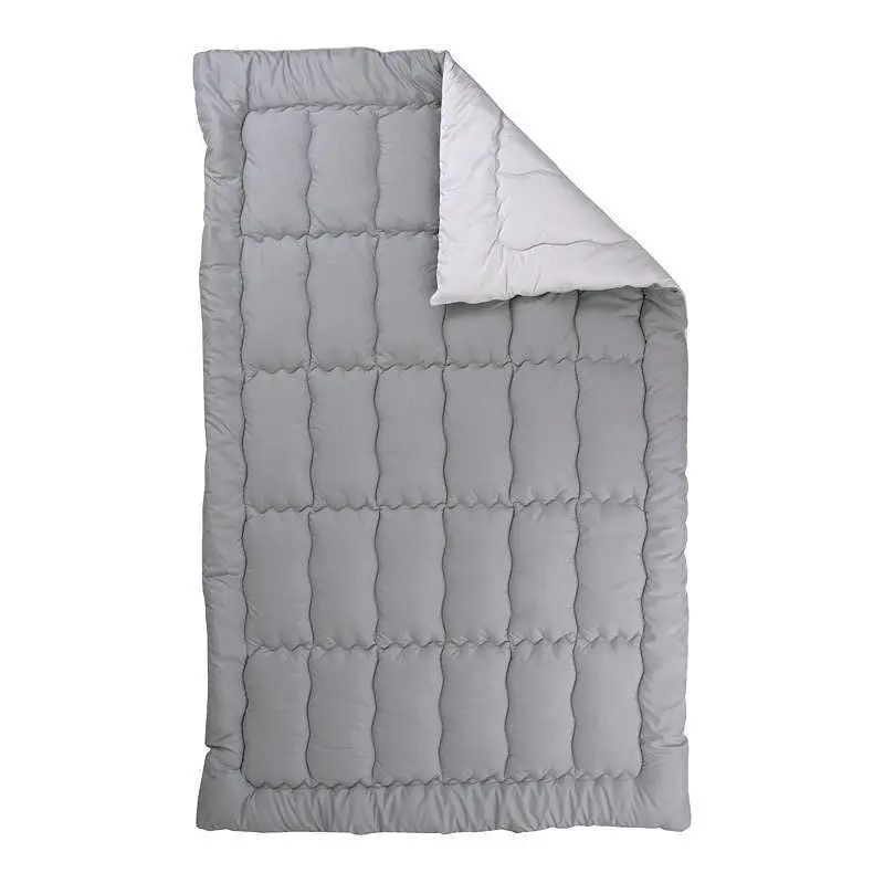 Ковдра Руно 140х205 зимова силіконова Grey White 321.52_Grey White - фото 2