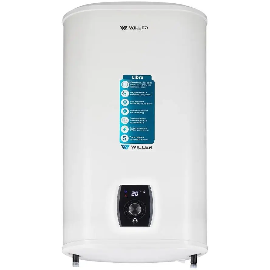 Водонагрівач Willer EVH100DRI-Libra серія Libra