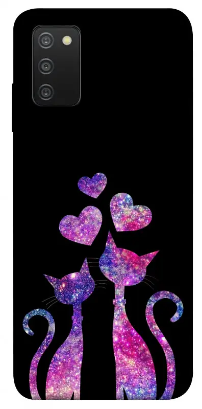 TPU чохол Demsky Космічні коти для Samsung Galaxy A03s