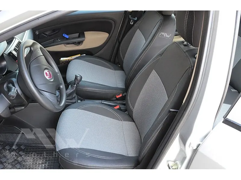 Авточохли модельні MW Brothers для Fiat Linea c 2007 - фото 8