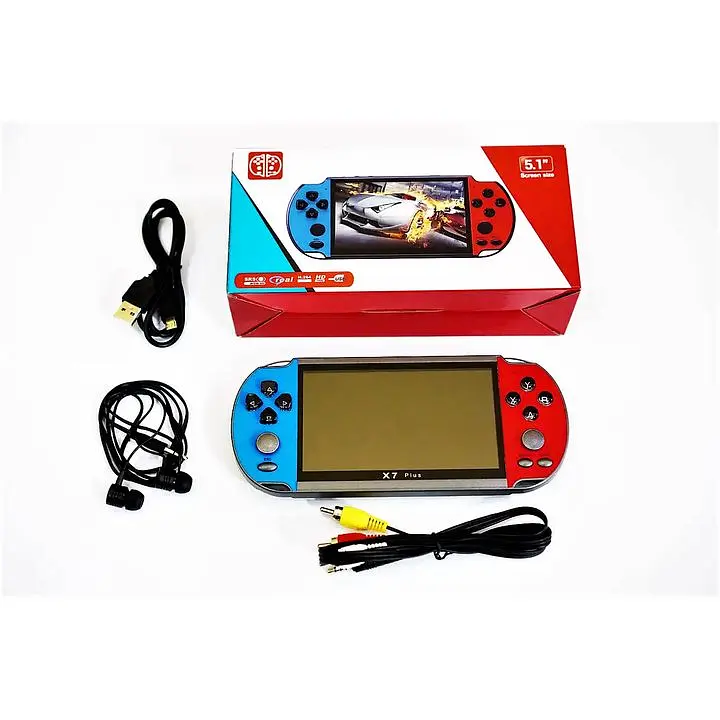 Ігрова консоль XPRO X7 Plus портативна з екраном 5.1 (24429-X7 PLUS_1386) - фото 5