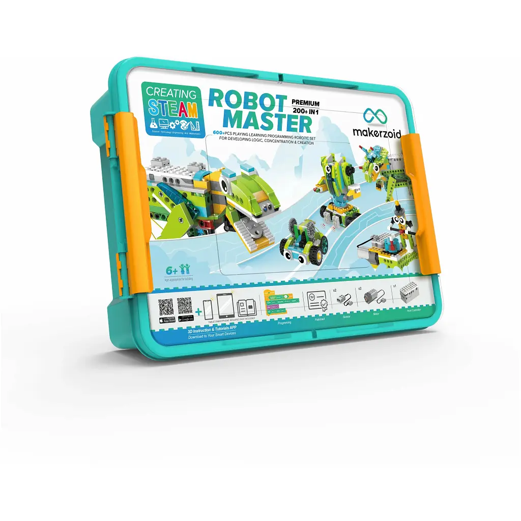 Конструктор Makerzoid Robot Master Premium (MKZ-RM-PM) - фото 2