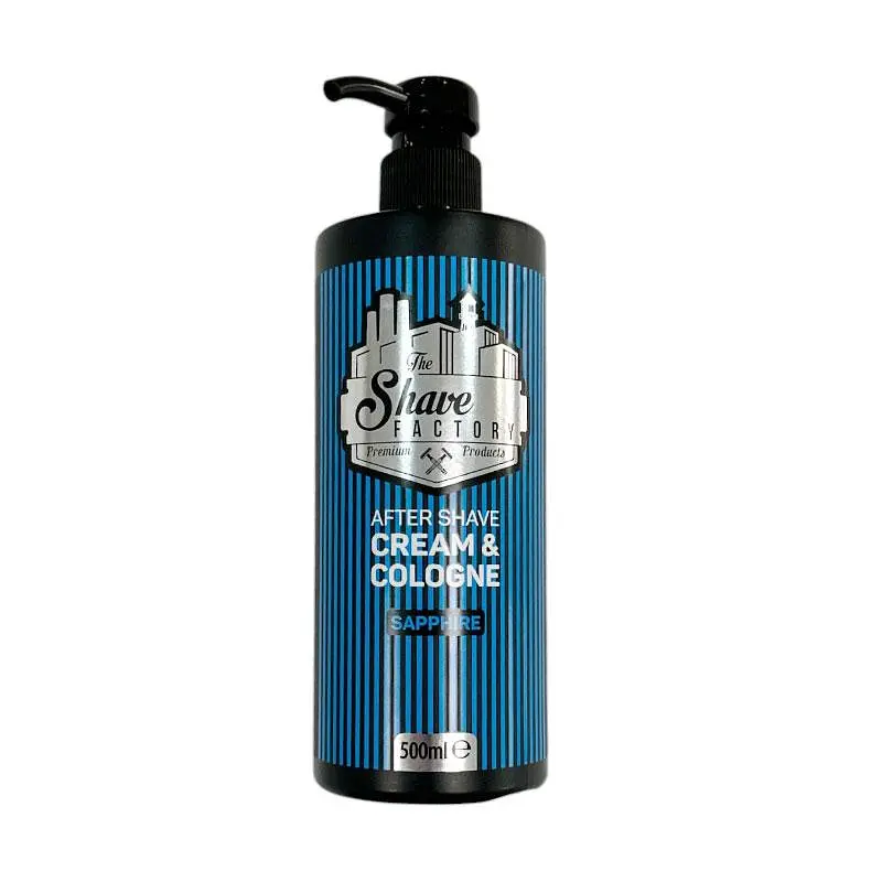 Крем-одеколон після гоління The Shave Factory After Shave Cream & Cologne Sapphire 500 мл - фото 2