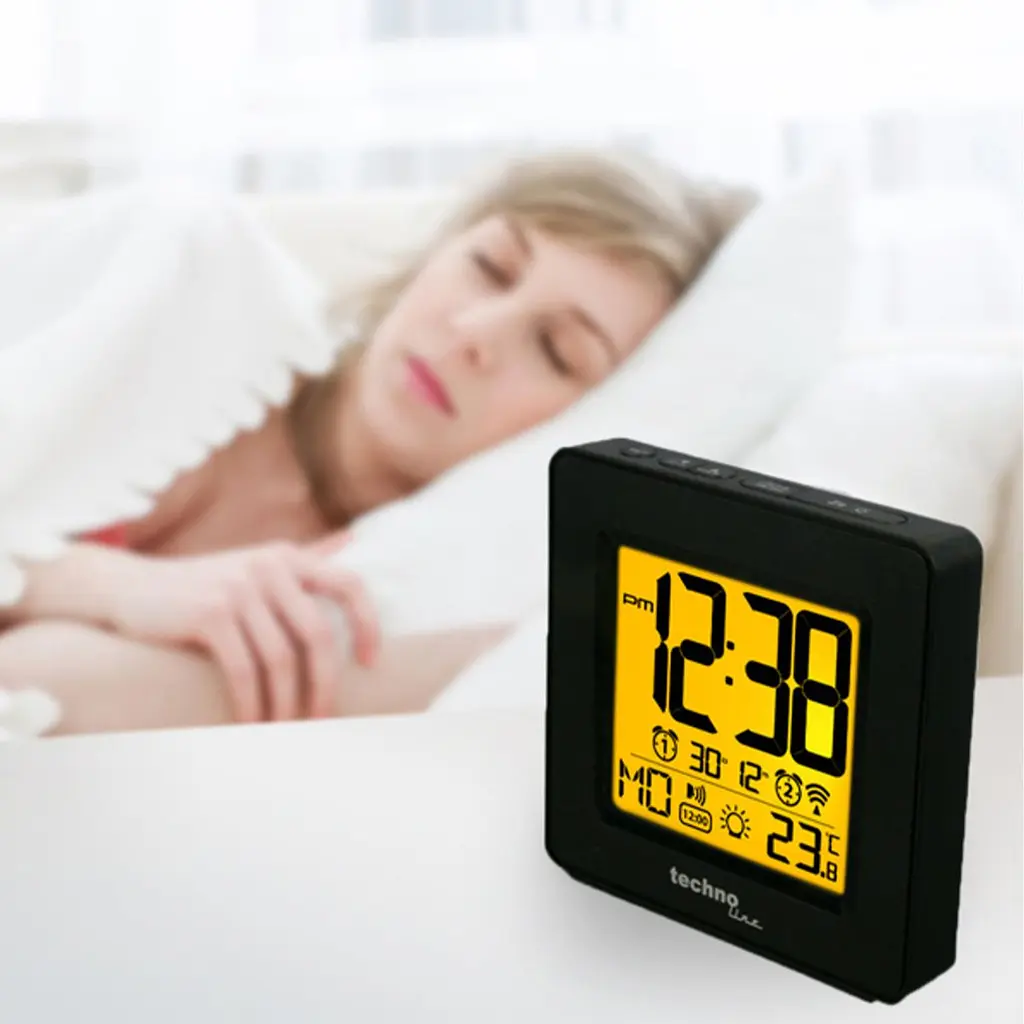 Годинник настільний Technoline WT330 Black (WT330) - фото 5