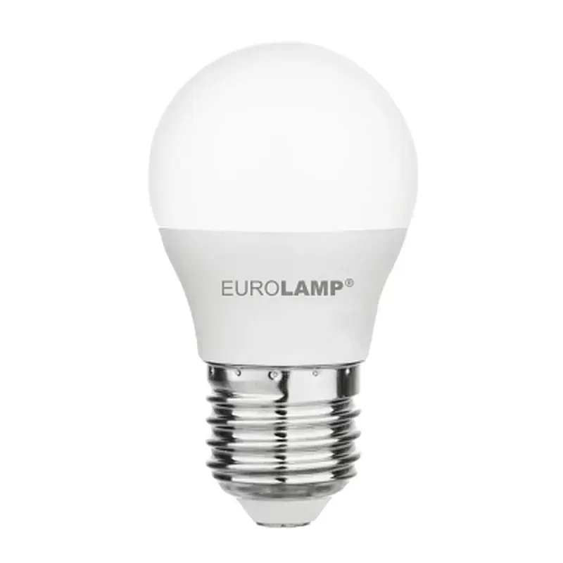 Лампочка Eurolamp LED ECO серия "P" G45 7W 630Lm E27 3000K (LED-G45-07273(P))