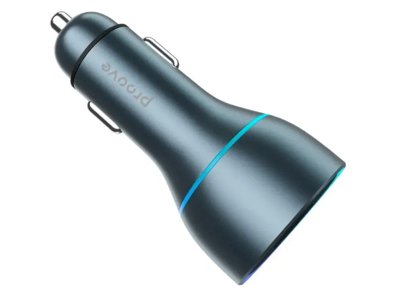 Автомобільний зарядний пристрій Proove Super Charge 130 W (USB+2Type-C) Metal Gray (ACSC13120004) - фото 3