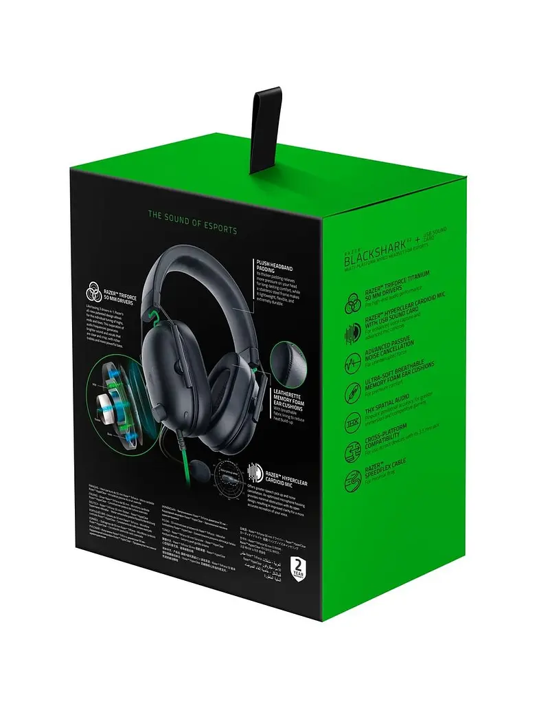 Гарнітура Razer Blackshark V2 X 3.5 мм Black (RZ04-03240100-R3M1) - фото 8