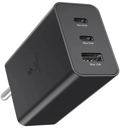 Зарядное устройство для Samsung 65W PD EP-TA845XBE набор блок + кабель С - С черный - фото 2