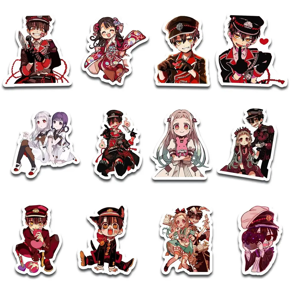 Стікерпак GeekLand Jibaku Shounen 45 штук (SP JS 01) - фото 3