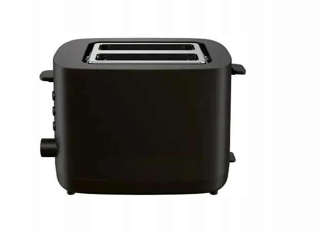Тостер SilverCrest STK 870 C3 Black, 870 Вт, 6 рівнів підрум’янення, підігрівач булочок, розморожування, автостоп, нержавіюча стал