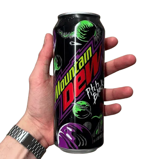 Газований напій Mountain Dew Pitch Black 500 мл - фото 6