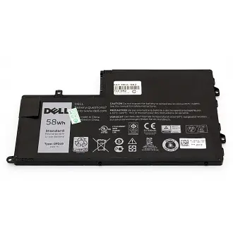 Акумулятор для ноутбука Dell Inspiron 5442 5443 5445 5447 5542 5543 5545 5547 5548 / 7.4V 7600 mAh (58Wh) BLACK ORG (0PD19) - фото 2
