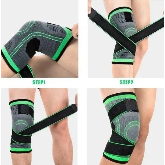 Бандаж на коліно спортивний наколінник еластичний компресійний Knee Support - фото 2