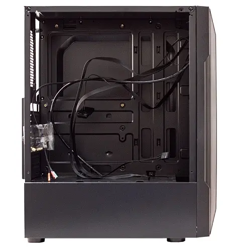 Корпус GTL Gaming "Trooper", Black, БЖ GS600W, Mini Tower, ATX / Micro ATX / Mini ITX, 1xUSB 3.0 / 2xUSB 2.0, RGB-підсвічування, макс. CPU - 150 мм / VGA - 290 мм, бічна панель із загартованого скла (GTL1806-GS600) - фото 3
