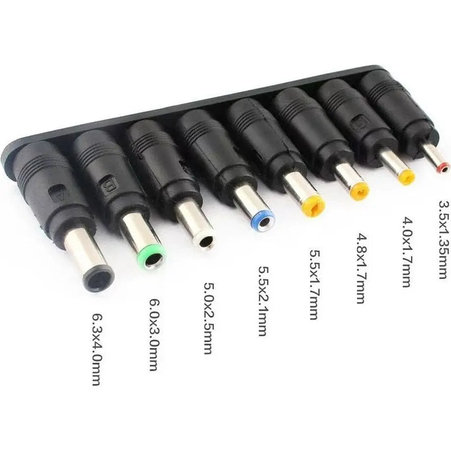 Набір перехідників Epik 8in1 - DC 5.5x2.1 mm [113620] - фото 4