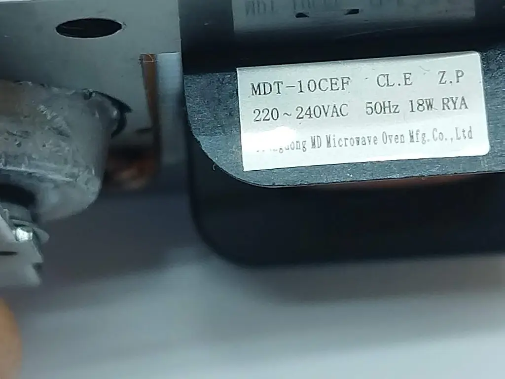 Вентилятор обдування MDT-10CEF 4055109427 для мікрохвильової печі Electrolux. Оригінальний з крильчаткою в зборі - фото 4