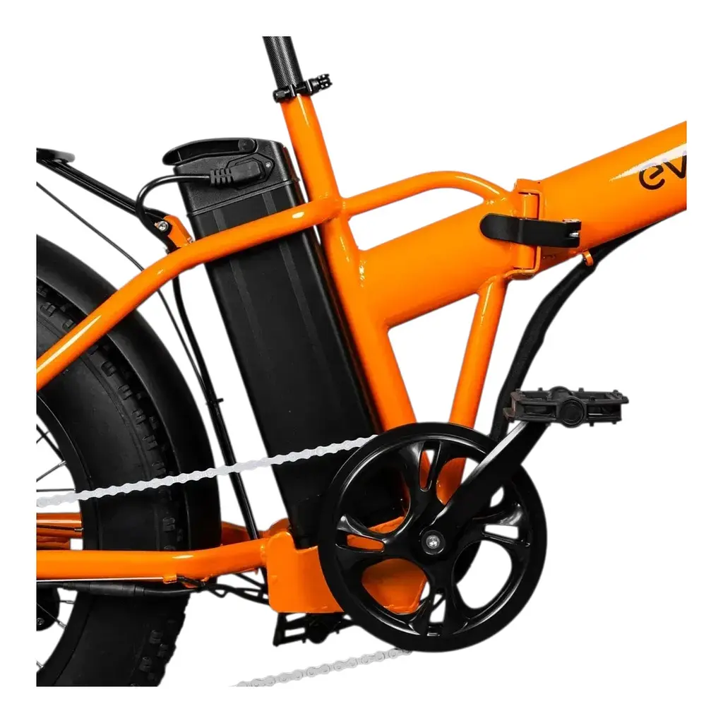 Електровелосипед EvoBike Storm V8S (1000W, 48V, 18Ah) Фетбайк Помаранчевий - фото 10