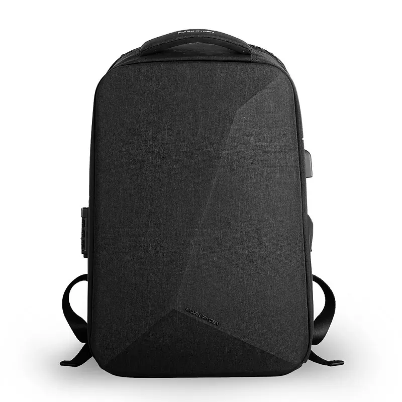 Рюкзак Mark Ryden для ноутбука 15.6 дюймів Rock MR9405YY з кодовим замком TSA та USB портом Чорний - фото 6