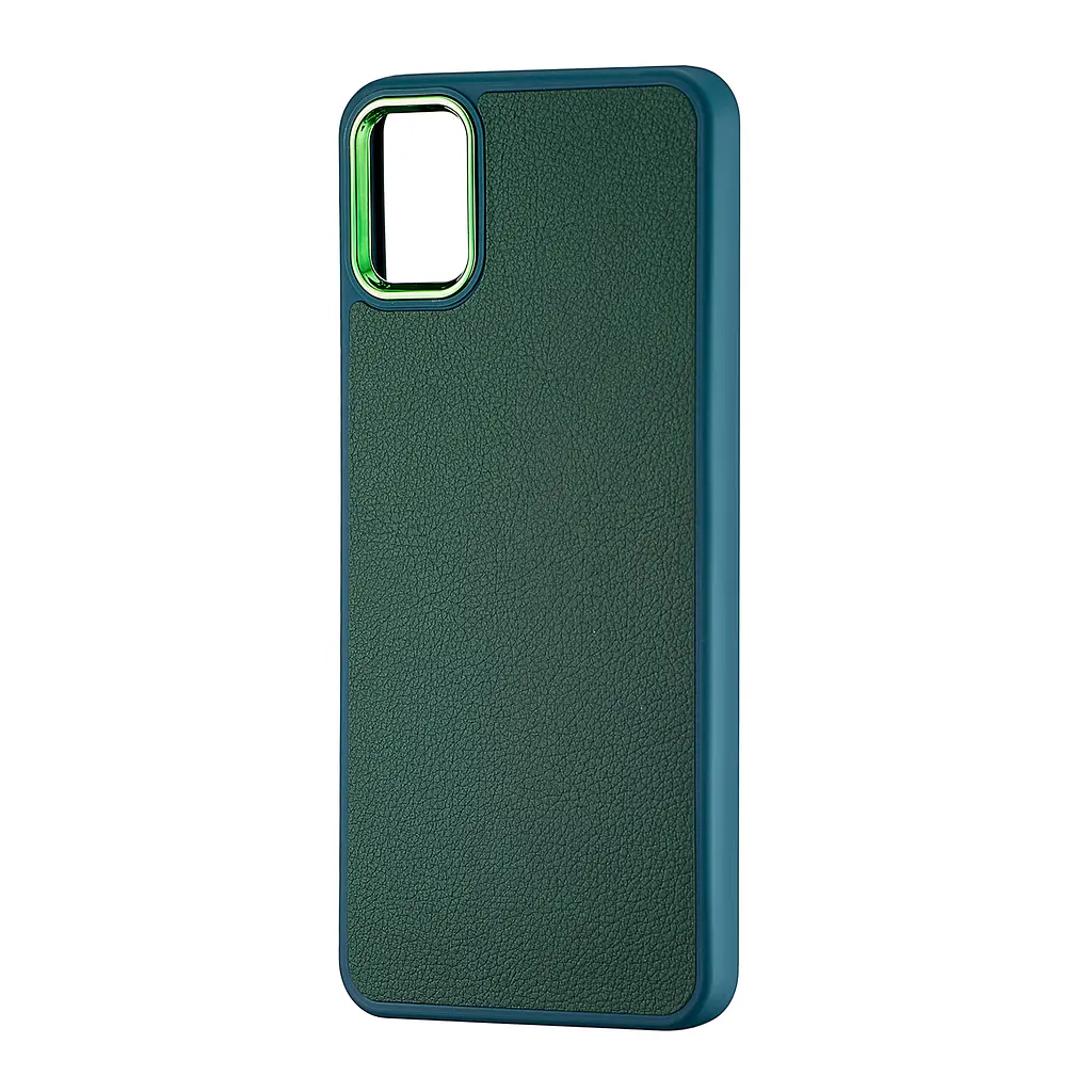 Чохол Leather Case Samsung A05 4G (A055) Dark Green