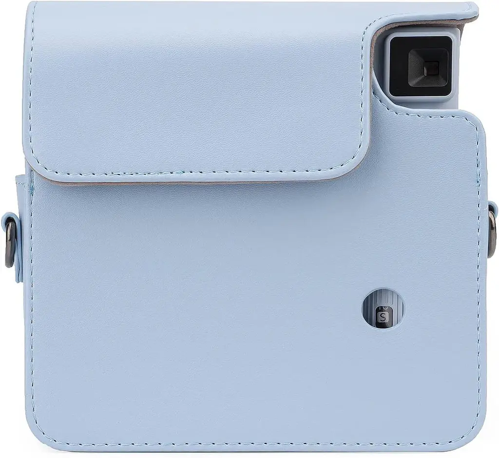 Чехол для фотоаппарата Fujifilm Instax Square SQ1, SQ6, SQ40 Голубой - фото 3