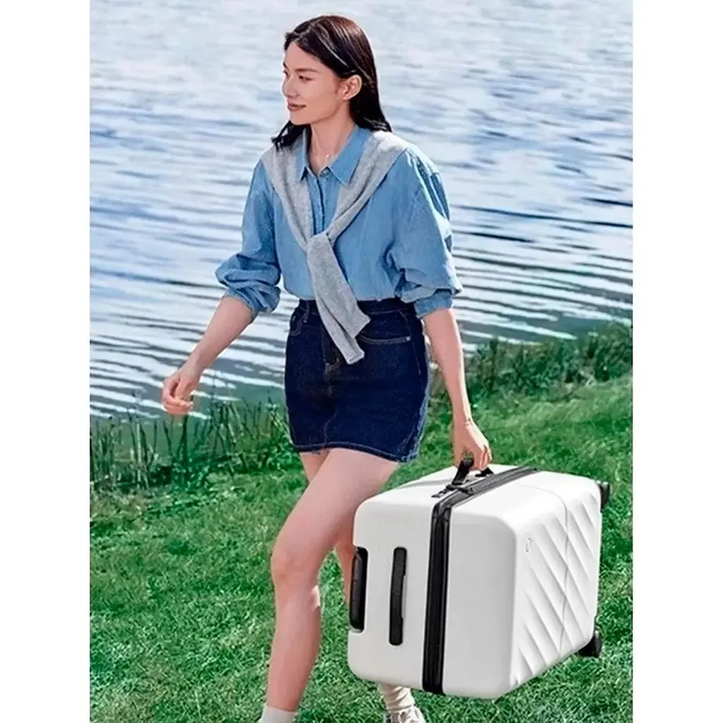 Чемодан 90FUN NINETYGO Ripple Luggage 29` White (6941413222327) [107088] - фото 6