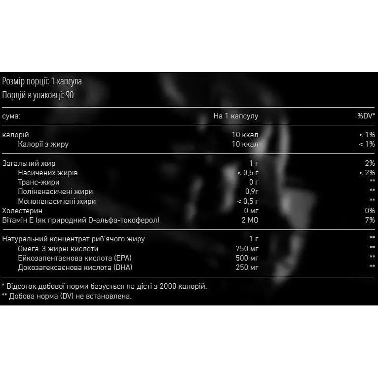 Омега 3 MEX Nutrition Triple Omega 3 90 softgels - фото 2