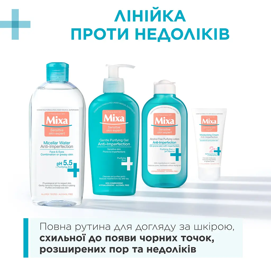 Міцелярна вода Mixa Anti-Imperfection 400 мл (D3326603) - фото 2