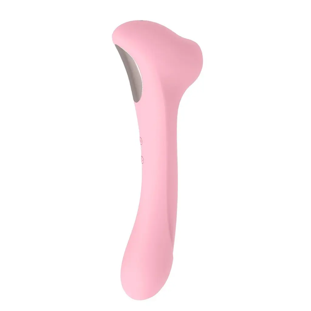 Стимулятор Femintimate Daisy Massager Вакуумний кліторальний, 20.2 см рожевий - фото 4