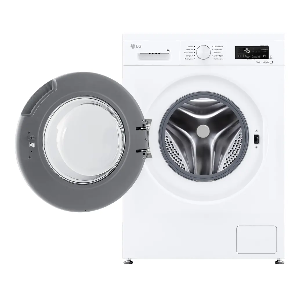 LG Пральна машина LG фронтальна, 7кг, 1200, A, 44см - фото 6