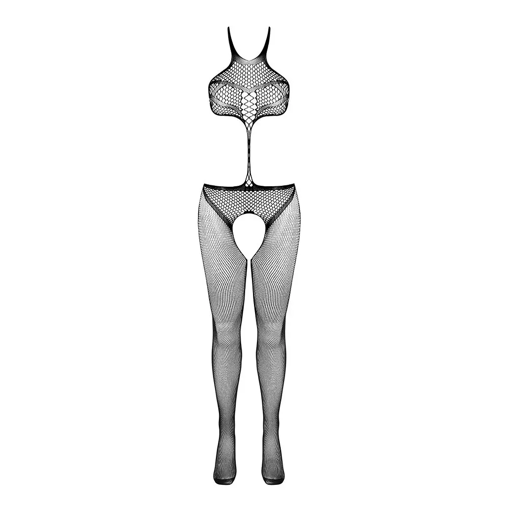 Відкритий бодістокінг Passion BS080 black - фото 5
